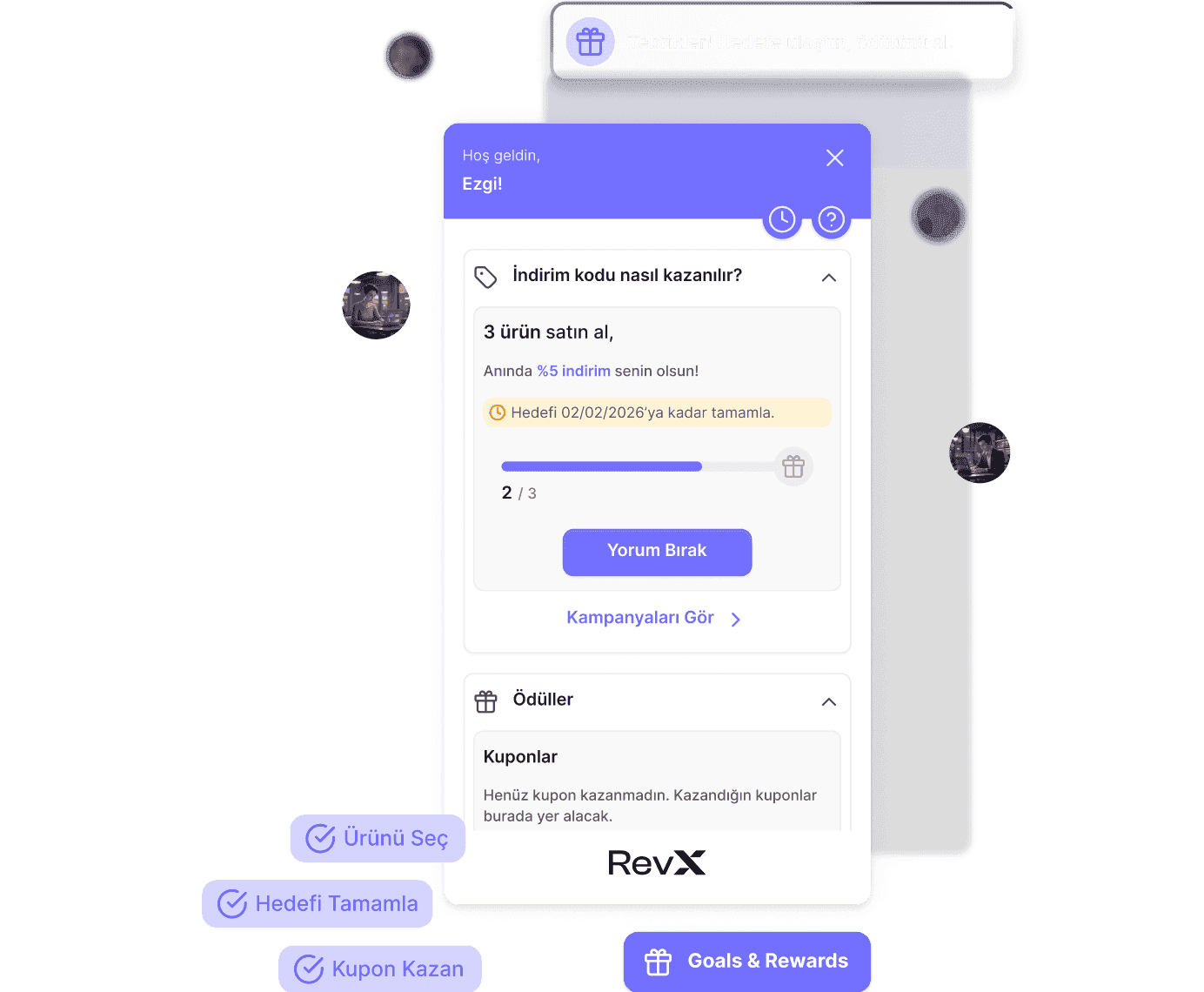 RevX Loyalty Gamification Mobile