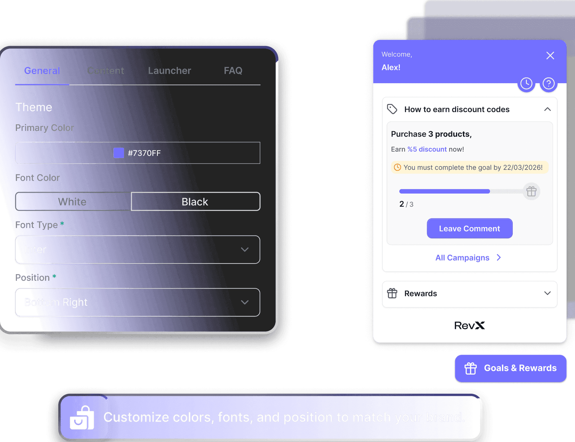 Customize the Widget to Match Your Brand