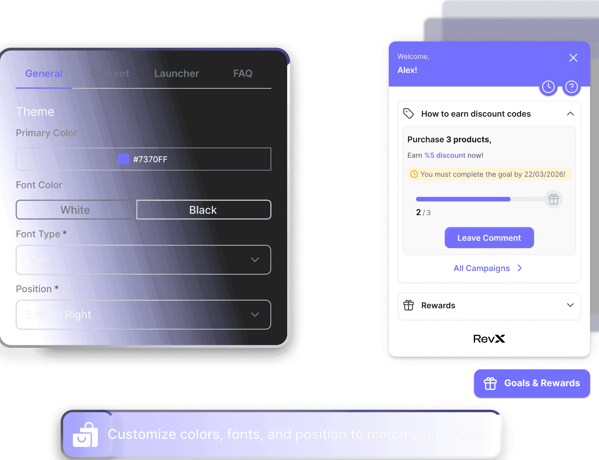 Customize the Widget to Match Your Brand