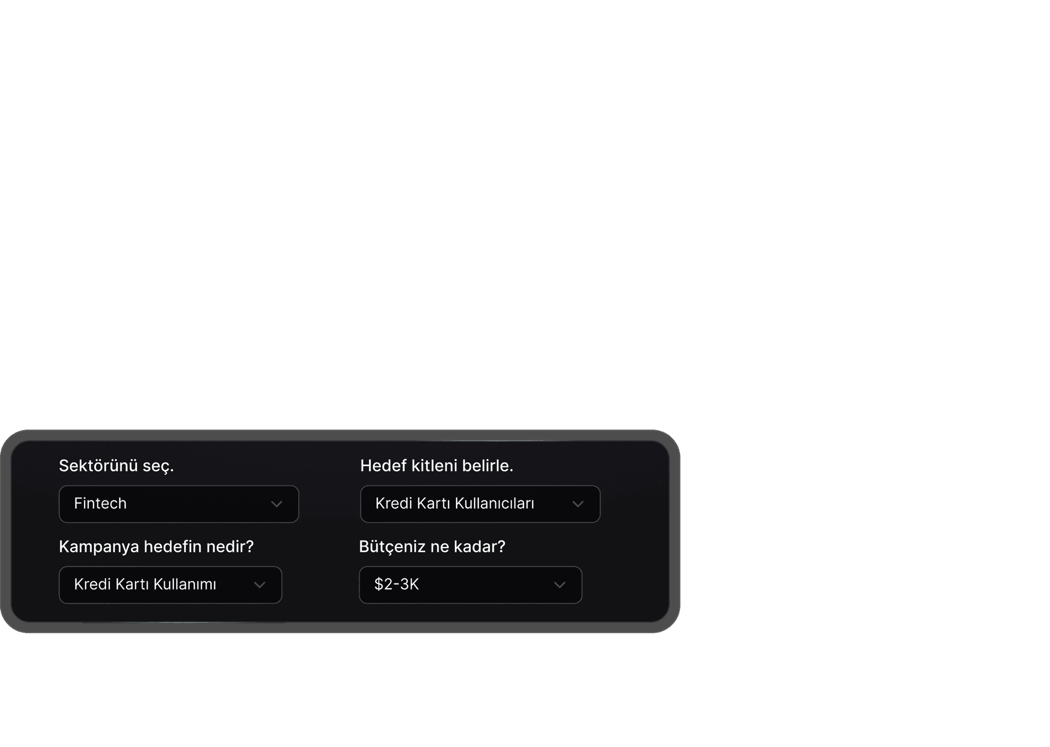 Kampanyalarını Saniyeler İçinde Kur detail