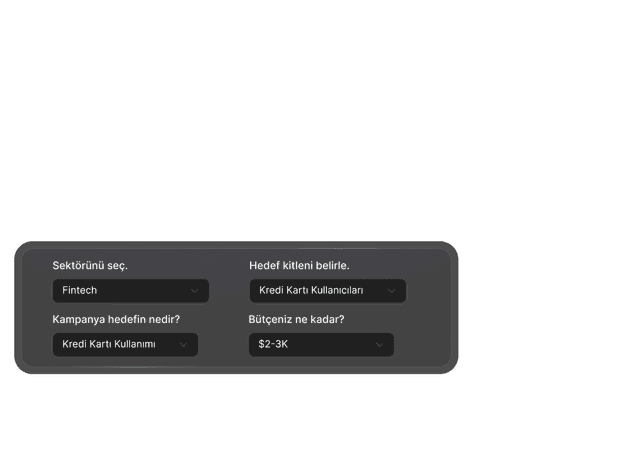 Kampanyalarını Saniyeler İçinde Kur 3