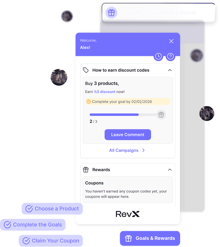 RevX Loyalty Gamification Mobile
