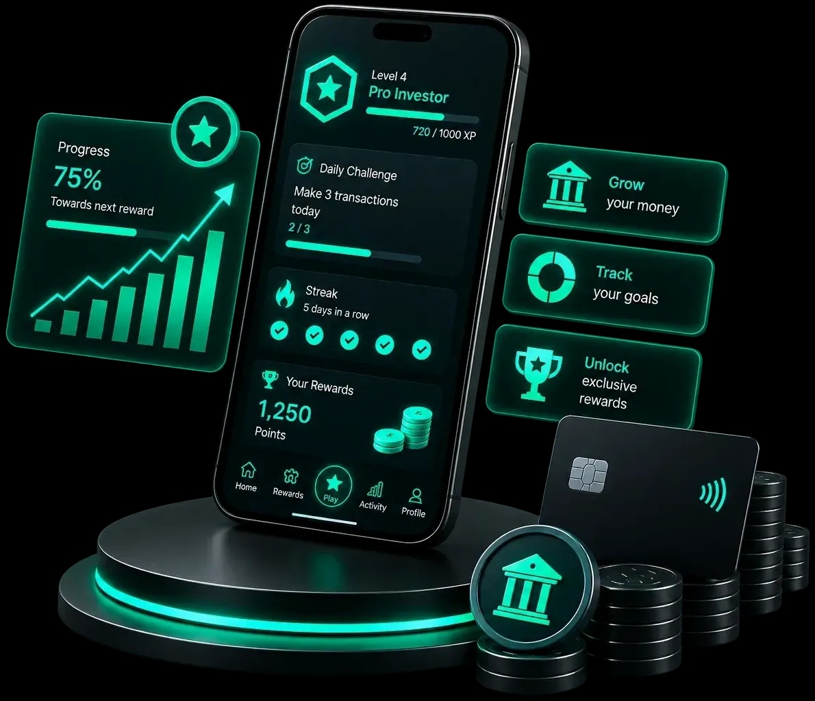 The Loyalty Platform<br />Built for <span class="text-primary">Banks &amp; Fintech</span>
